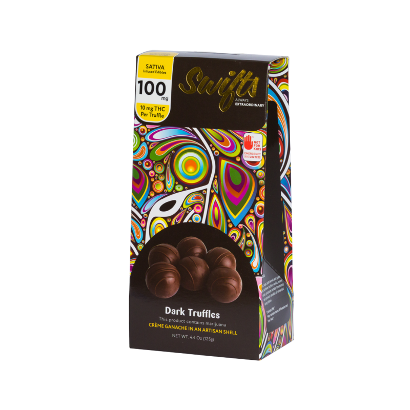 Buy Cannabis Dark chocolate truffles. Take a step on the decadent